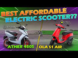 2024 Ather 450s Vs Ola S1 Air Electric Scooter