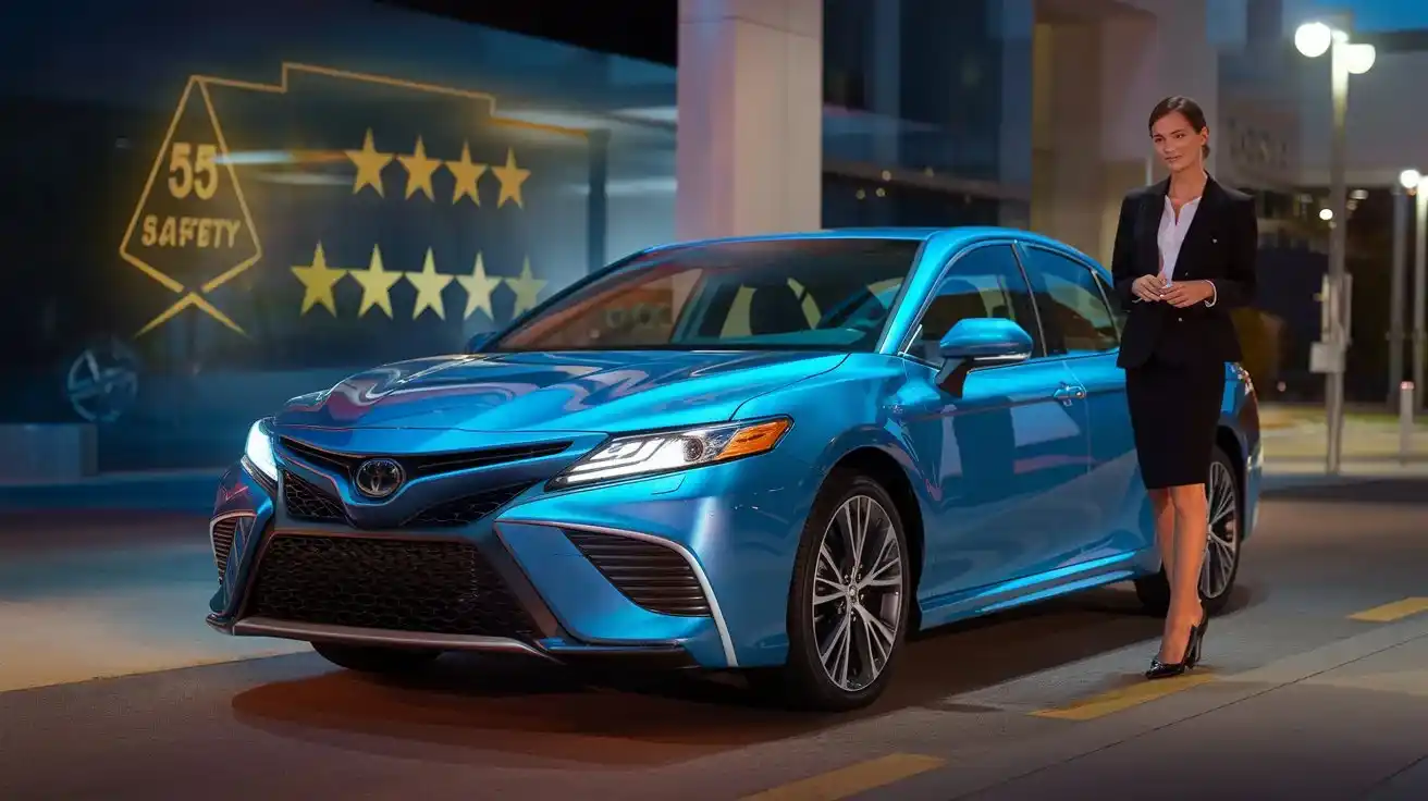 Toyota Camry Earns 5-Star ANCAP Safety Rating